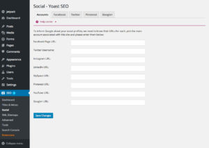 yoast seo oppsett